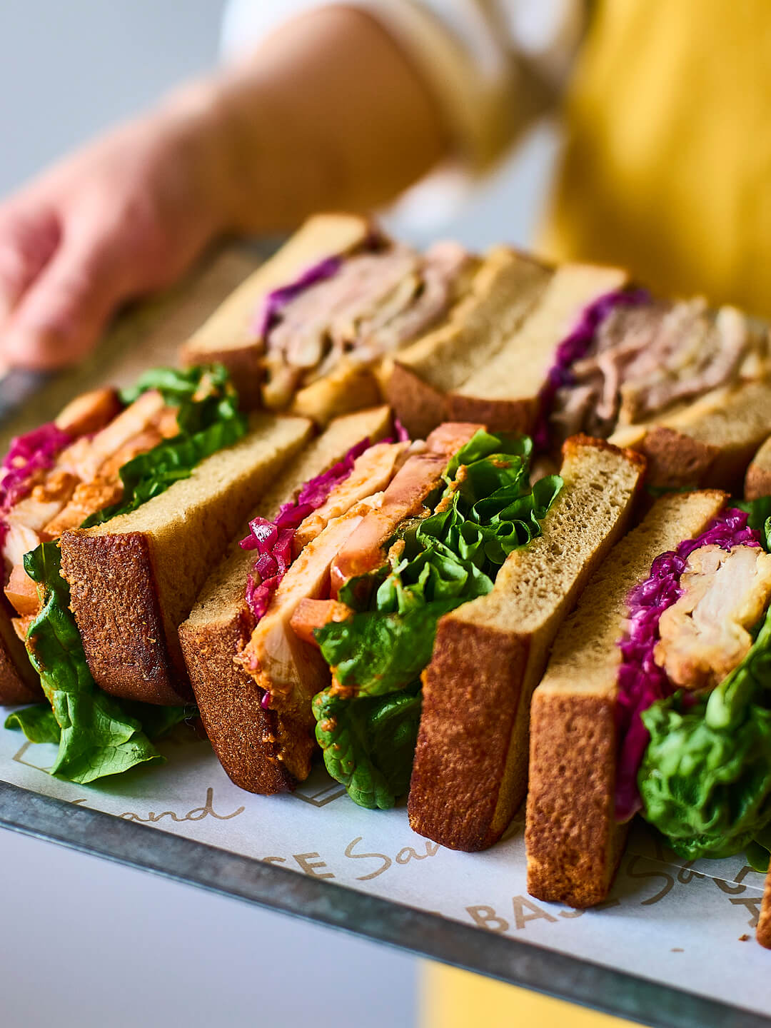 手作りサンドイッチ