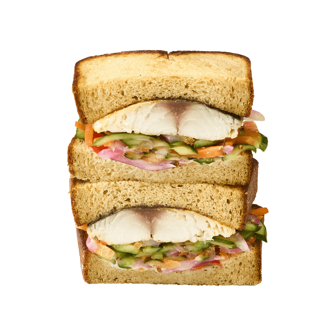 Mackerel Banh Mi Sandwich